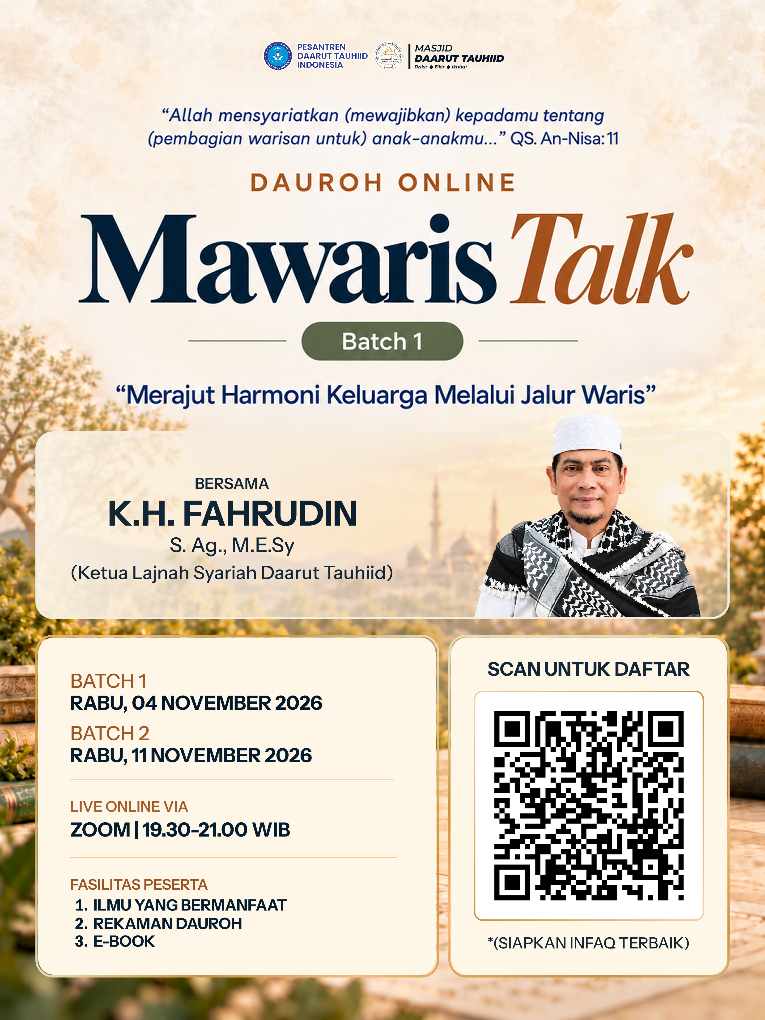 Poster Mawaris Talk · Batch 1